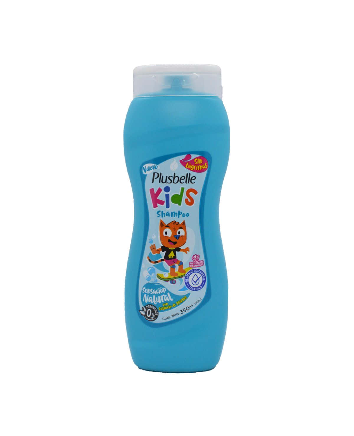 Shampoo Plusbelle Kids Sensación Natural 350 Ml